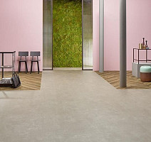 Forbo Eternal Material 12492 taupe textured concrete фото 2 | FLOORDEALER